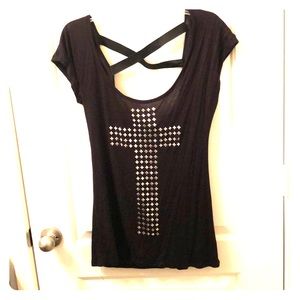 Top Black Cross